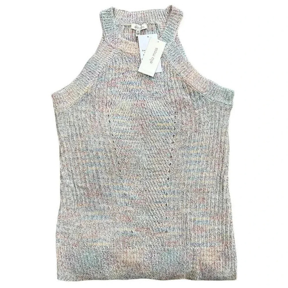 Ella Moss Multicolor Margie Knit Tank Top M - Picture 1 of 3